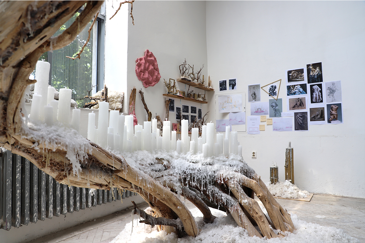 Shrine 2022 sancuary fineart sculpture
contemporaryart conteporarysculpture
by AnnExcendent lovely candle wood asthetics tree wax
Radek Směták